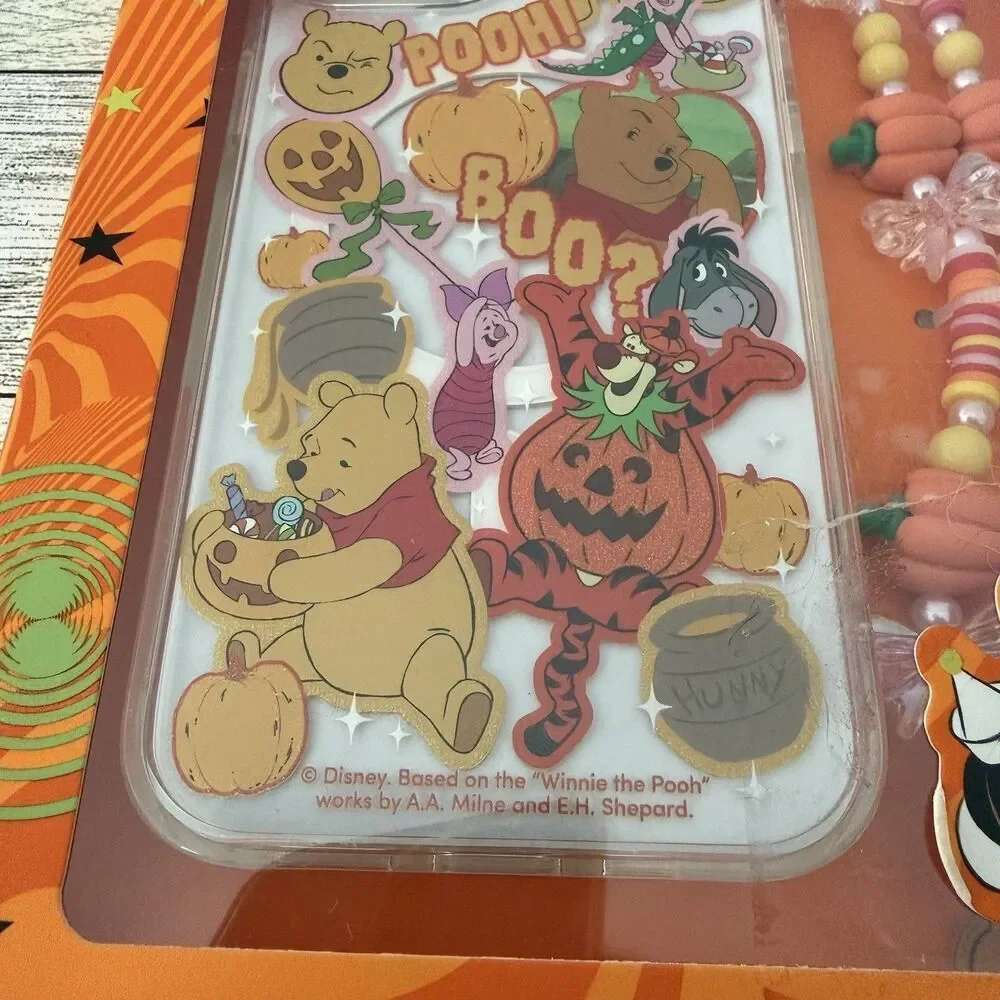 Skinnydip x Winnie The Pooh Boo Halloween iPhone 13 / 14 / 15 Case & Strap New